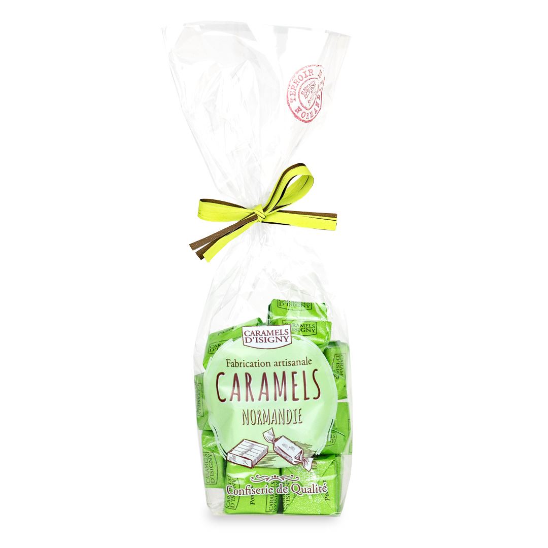 Sachet caramels pomme - 200g