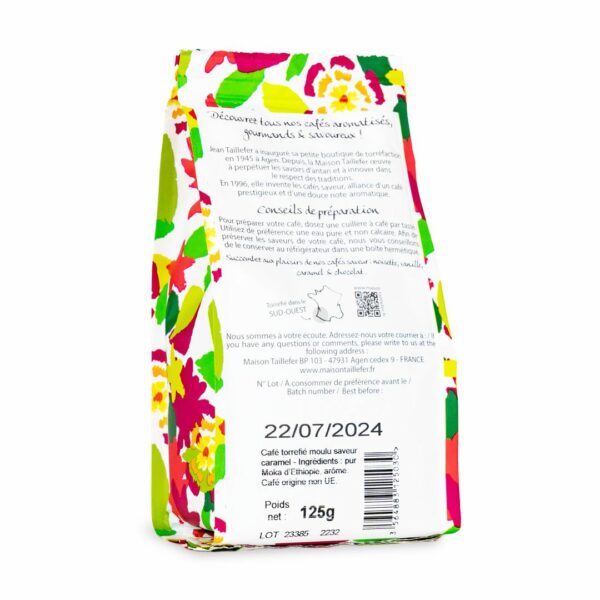 Café moulu au caramel - 125g – Image 2