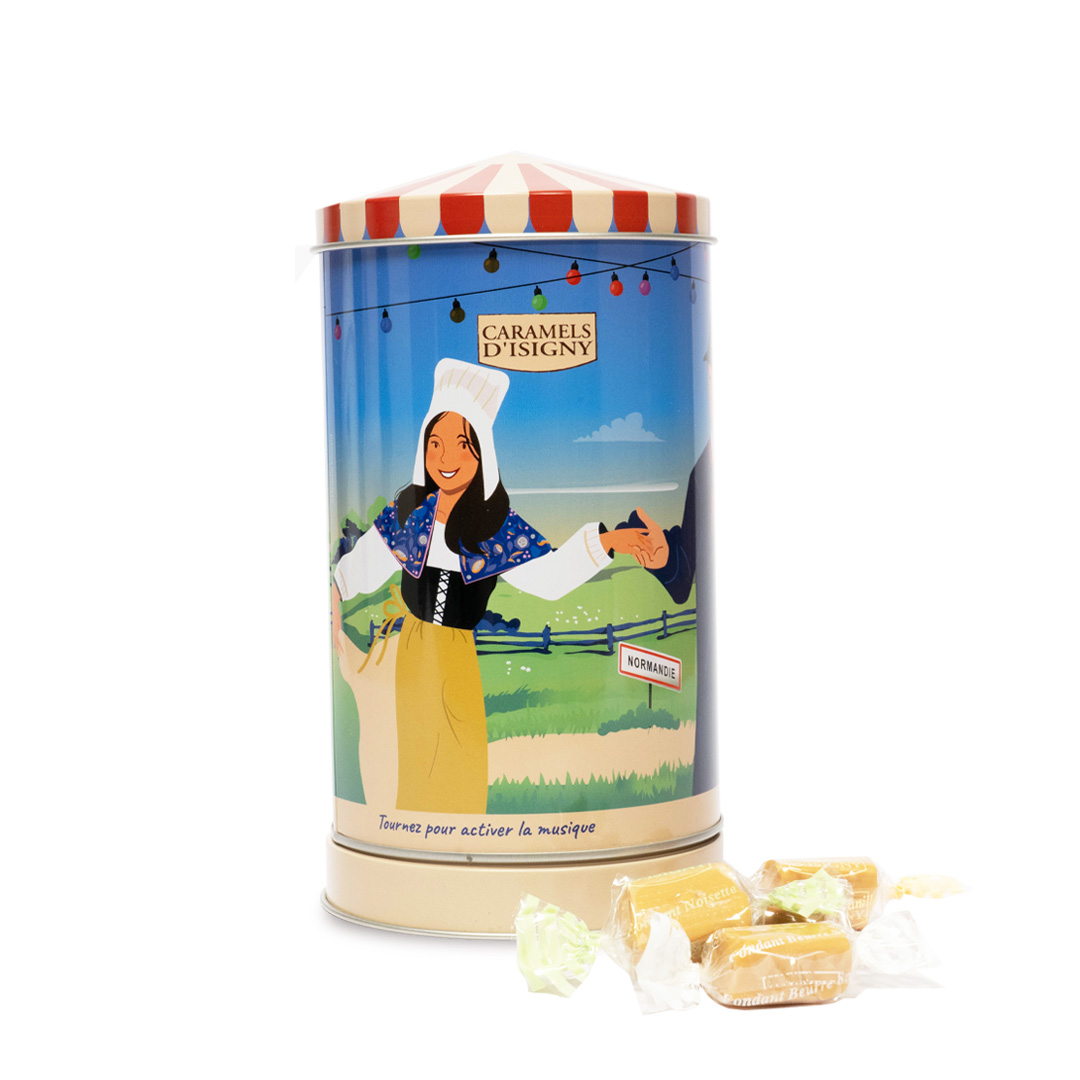 Boîte à musique "folklore" - 200g