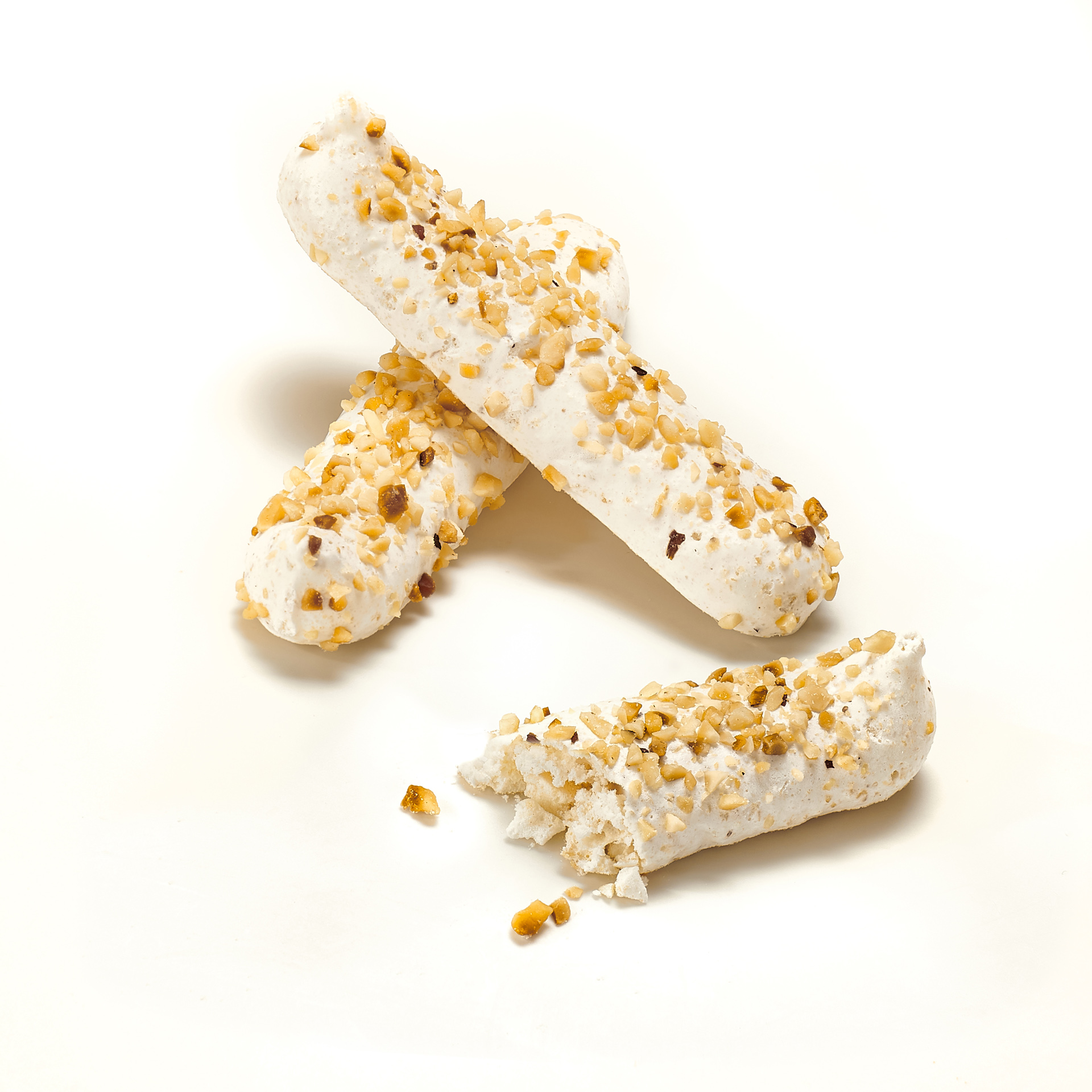 Doigts de dames meringués pralinés aux noisettes grillées - 300g